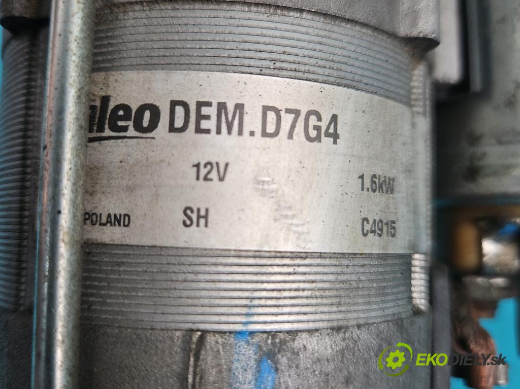 Bmw X3 E83 2003-2010 2.0d 150 HP manual 110 kW 1995 cm3 5- štartér D7G4 (Štartér)