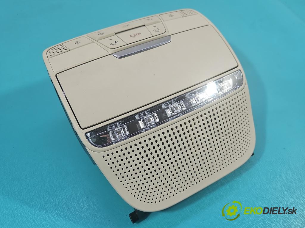 Mercedes E W213 2016-2023 2.0 CDI 194KM: automatic 143 kW 1950 cm3 4- svetlo / reflektor interiéra 0009000513