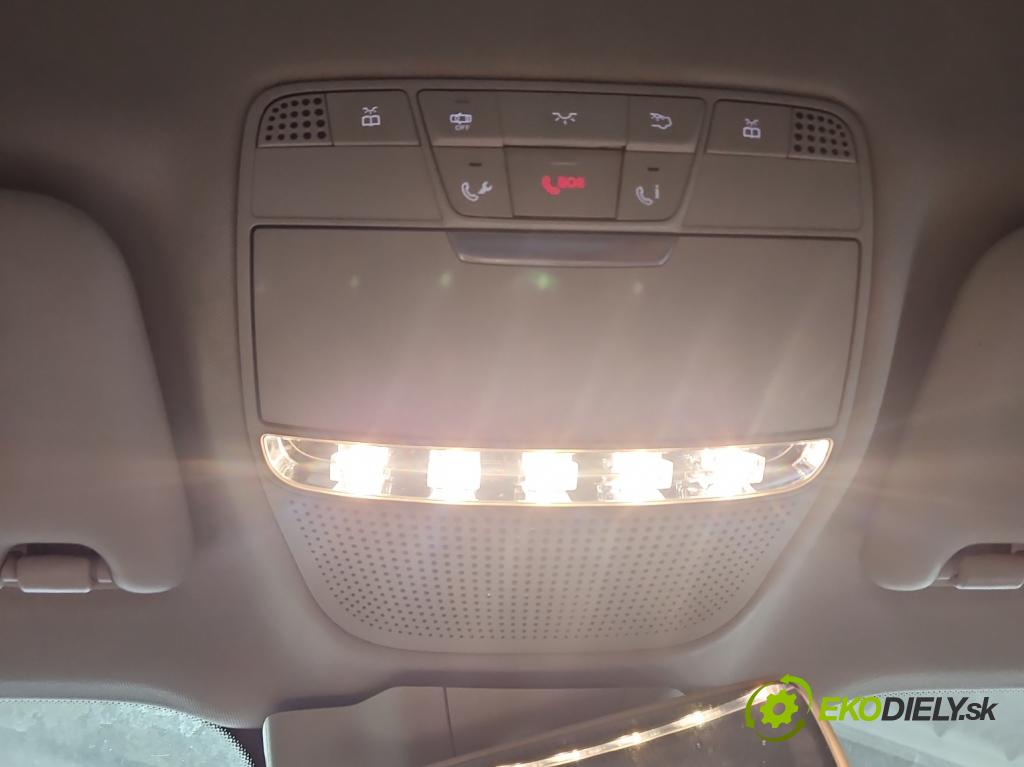 Mercedes E W213 2016-2023 2.0 CDI 194KM: automatic 143 kW 1950 cm3 4- svetlo / reflektor interiéra 0009000513