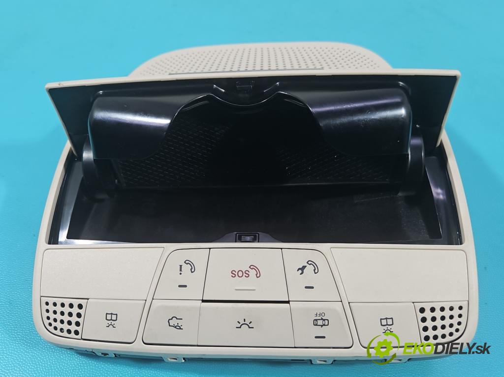 Mercedes E W213 2016-2023 2.0 CDI 194KM: automatic 143 kW 1950 cm3 4- svetlo / reflektor interiéra 0009000513