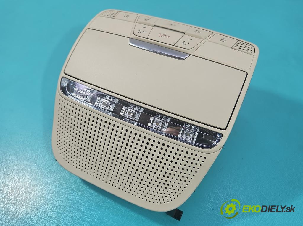 Mercedes E W213 2016-2023 2.0 CDI 194KM: automatic 143 kW 1950 cm3 4- svetlo / reflektor interiéra 0009000513