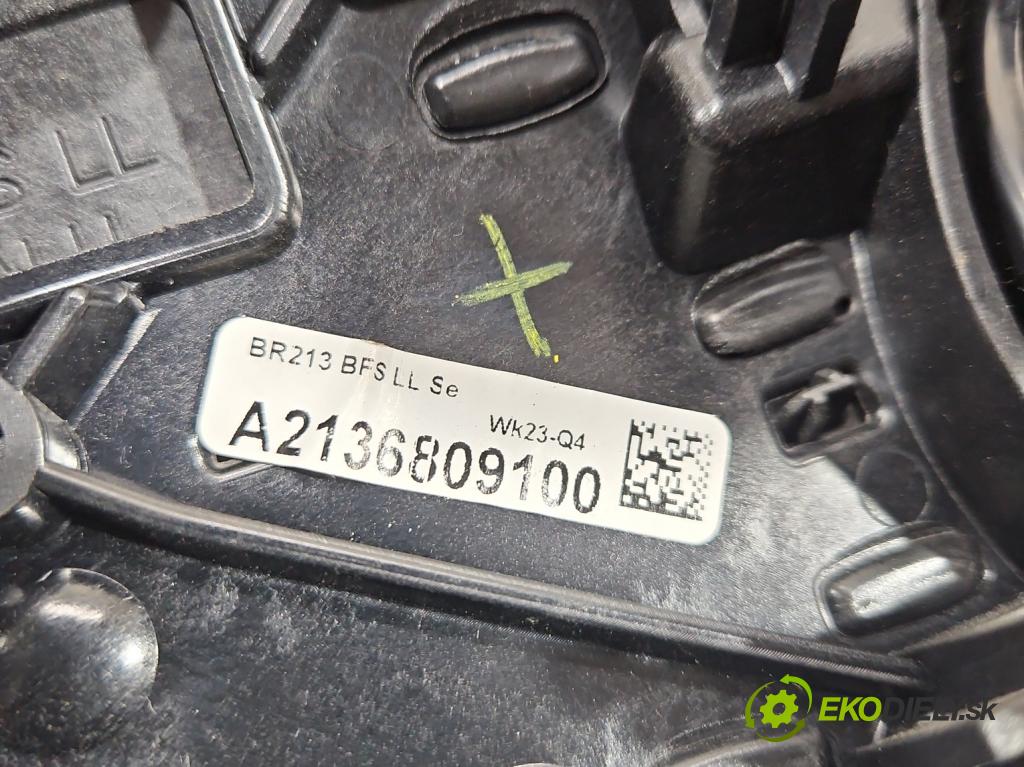 Mercedes E W213 2016-2023 2.0 CDI 194KM: automatic 143 kW 1950 cm3 4- lišta ozdobná vnitŕní: A2136807400