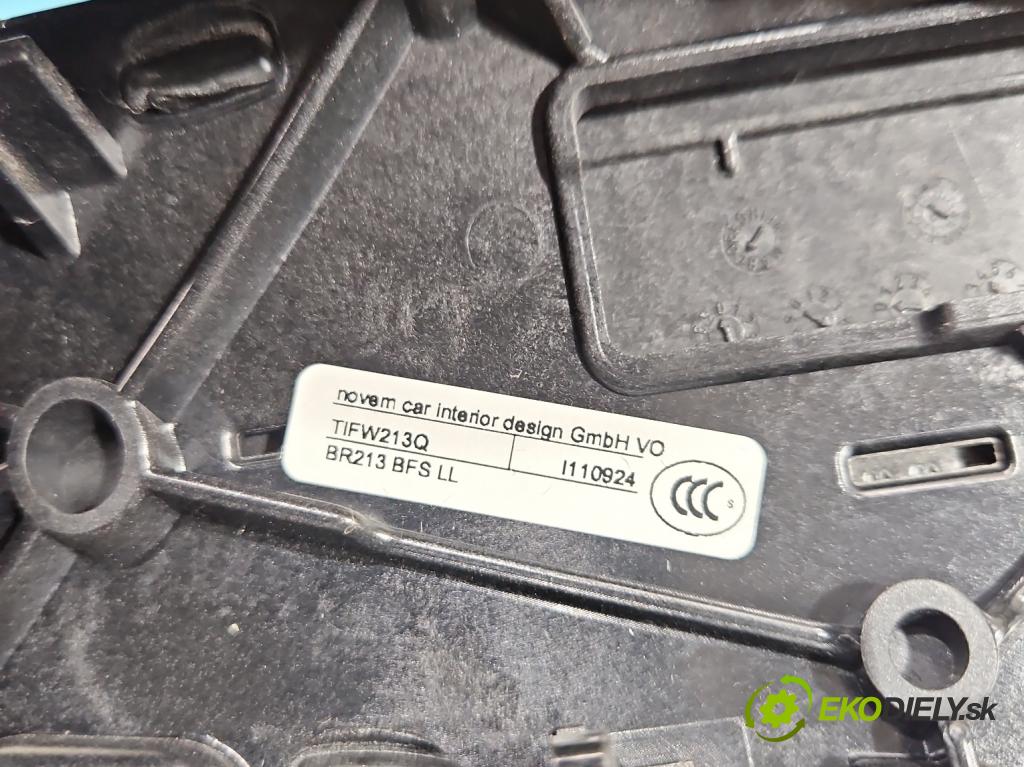 Mercedes E W213 2016-2023 2.0 CDI 194KM: automatic 143 kW 1950 cm3 4- lišta ozdobná vnitŕní: A2136807400