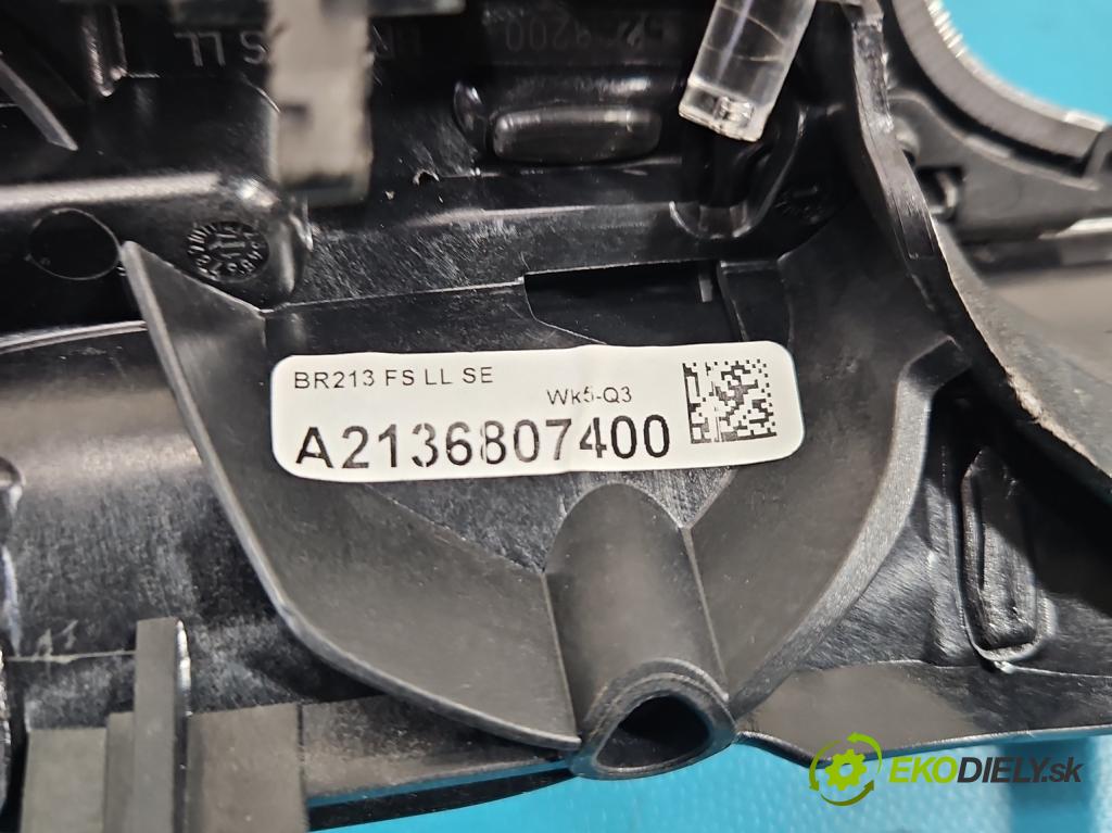 Mercedes E W213 2016-2023 2.0 CDI 194KM: automatic 143 kW 1950 cm3 4- lišta ozdobná vnitŕní: A2136807400