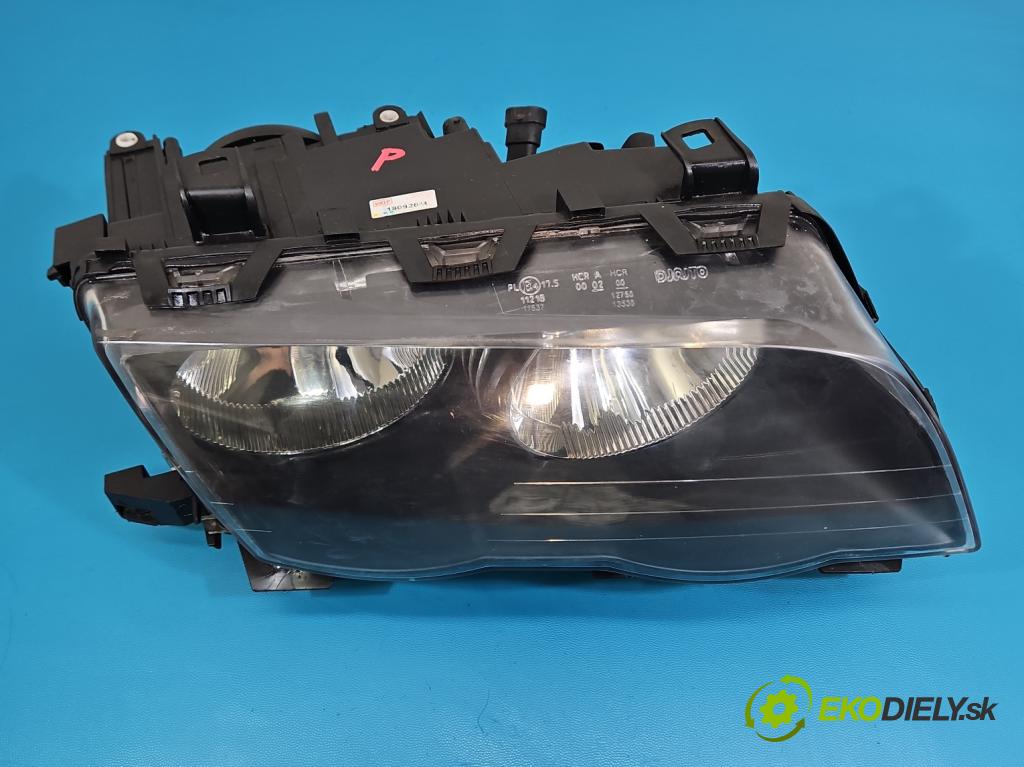 Bmw 3 E46 1998-2007 1.9 8V 118 HP manual 87 kW 1895 cm3 4- Reflektor: pravý  (Svetlo predné pravé)