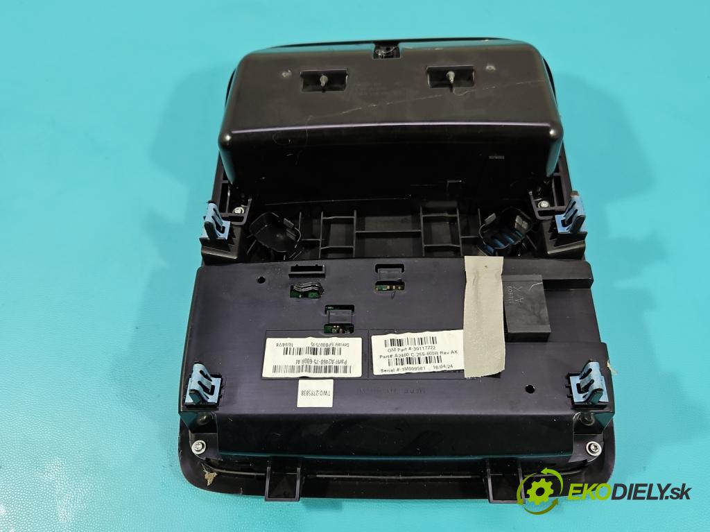 Opel Insignia B 2017-2022 2.0 T 260 HP automatic 191 kW 1998 cm3 5- svetlo / reflektor interiéra 39117222