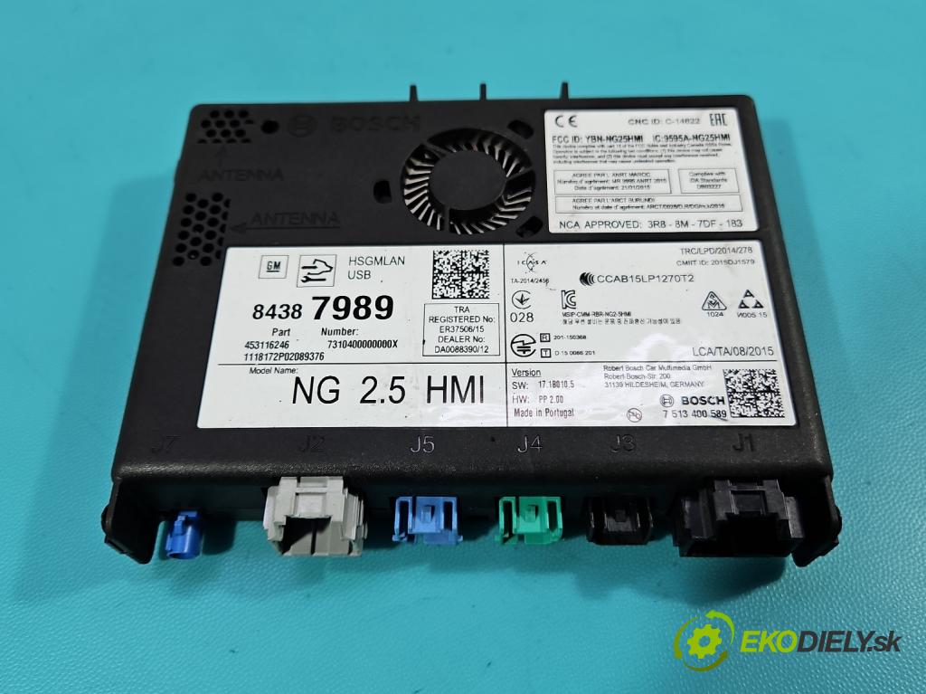 Opel Insignia B 2017-2022 2.0 T 260 HP automatic 191 kW 1998 cm3 5- riadiaca jednotka ostatné 84387989