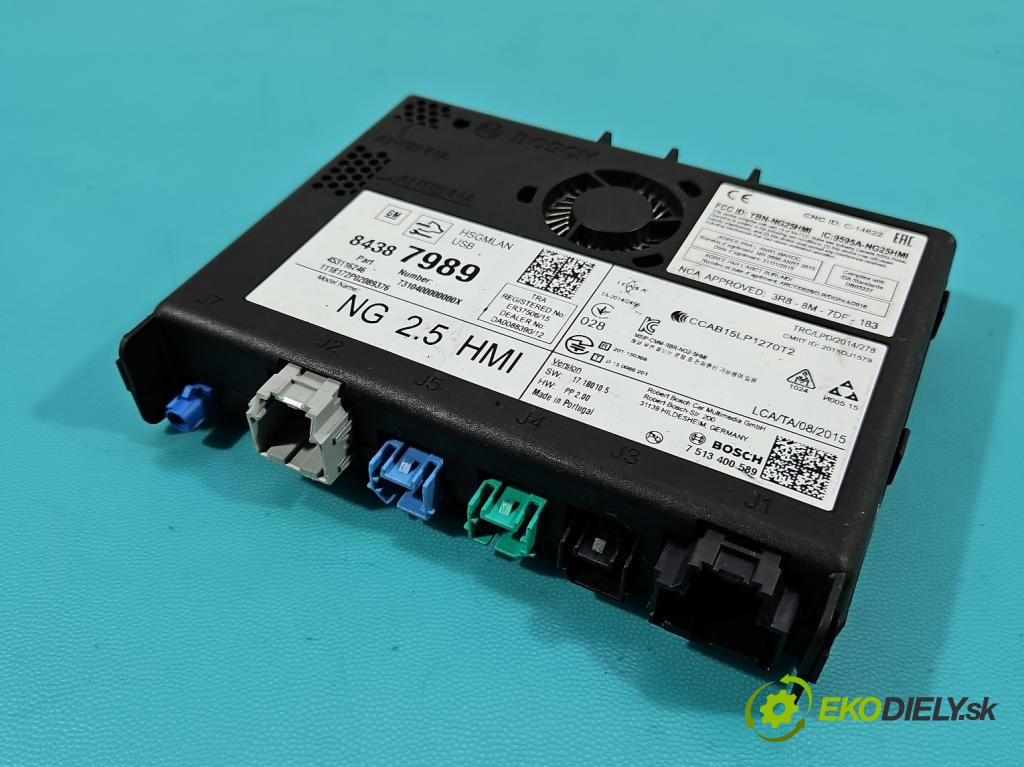 Opel Insignia B 2017-2022 2.0 T 260 hp automatic 191 kW 1998 cm3 5- řídící jednotka 84387989