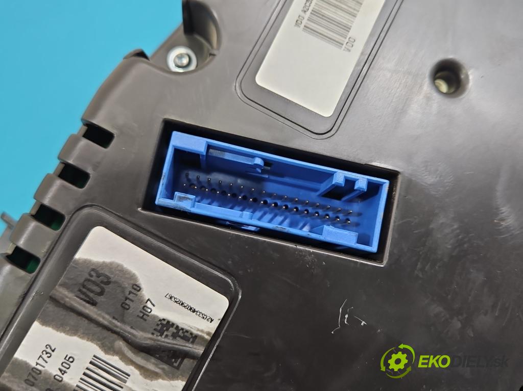 Seat Ibiza IV 6J 2008-2017 1.2 12V 69KM manual 51 kW 1198 cm3 5- prístrojovka/ budíky 6J0920801 (Prístrojová doska)