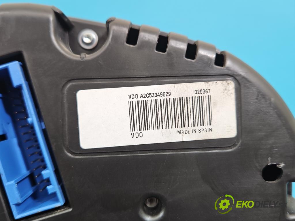 Seat Ibiza IV 6J 2008-2017 1.2 12V 69KM manual 51 kW 1198 cm3 5- prístrojovka/ budíky 6J0920801 (Prístrojová doska)