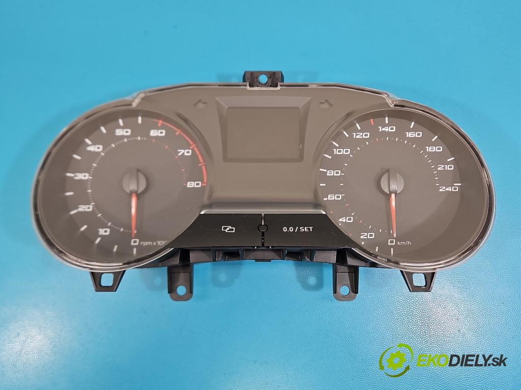 Seat Ibiza IV 6J 2008-2017 1.2 12V 69KM manual 51 kW 1198 cm3 5- prístrojovka/ budíky 6J0920801 (Prístrojová doska)