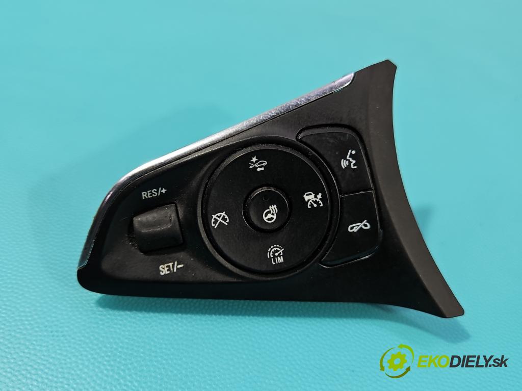 Opel Insignia B 2017-2022 2.0 T 260 HP automatic 191 kW 1998 cm3 5- prepínač multifunkční: řízení: 39096109 (Prepínacie páčky pod volantom)