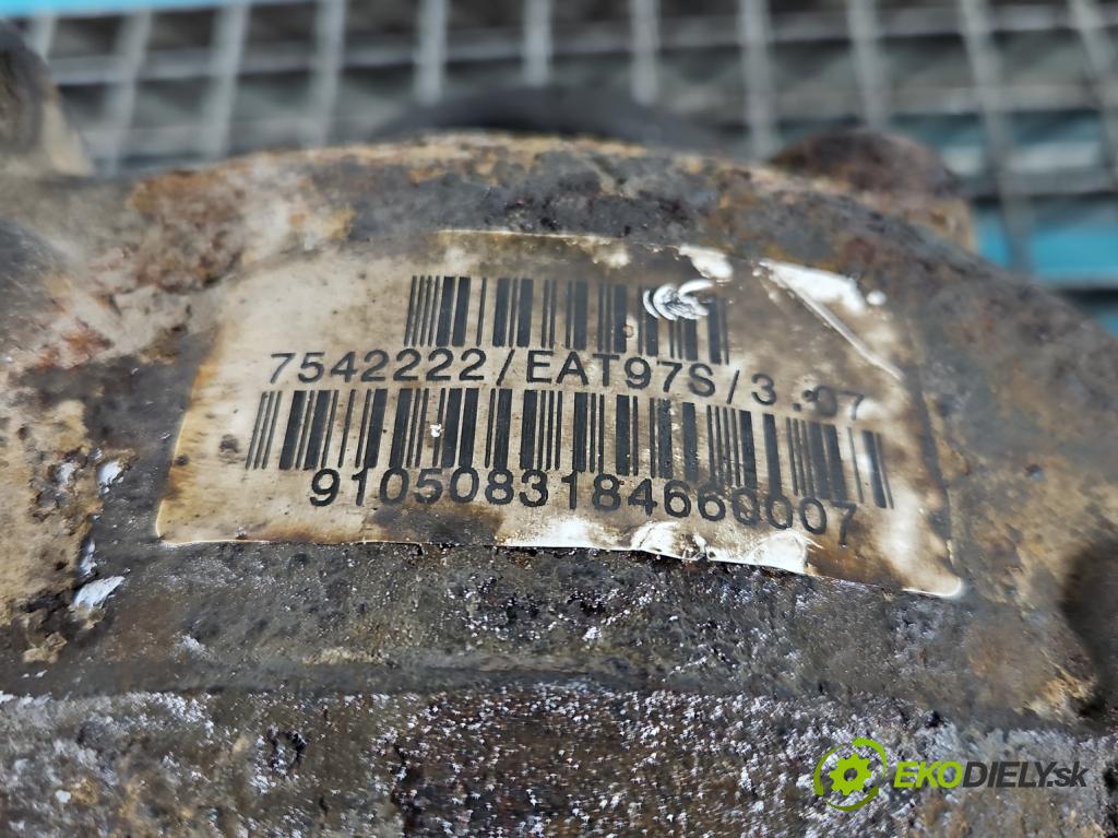 Bmw X3 E83 2003-2010 2.0d 150 HP manual 110 kW 1995 cm3 5- Most: zadní: 7542222