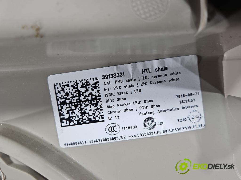 Opel Insignia B 2017-2022 2.0 T 260 HP automatic 191 kW 1998 cm3 5- sedačke: komplet