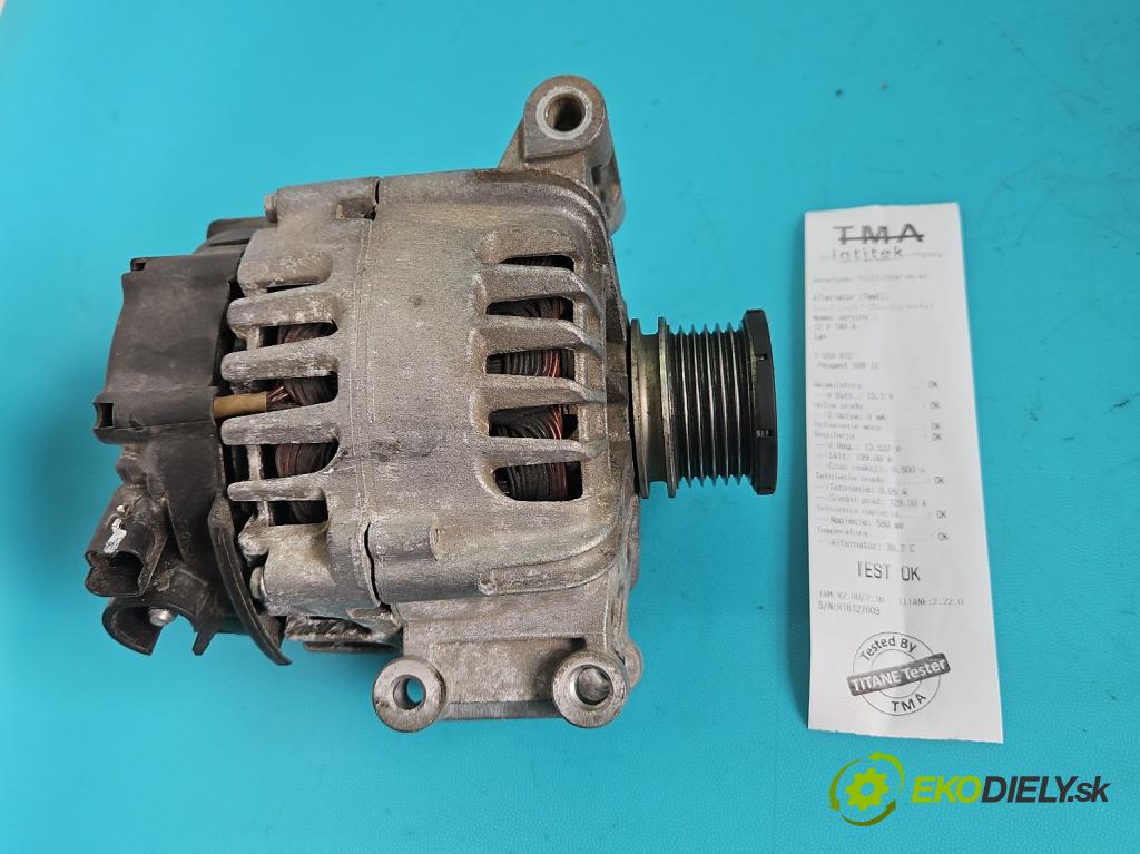 Peugeot 508 II 2018- 1.6 224 hp automatic 165 kW 1598 cm3 5- Alternator 2715896A (Alternátor)