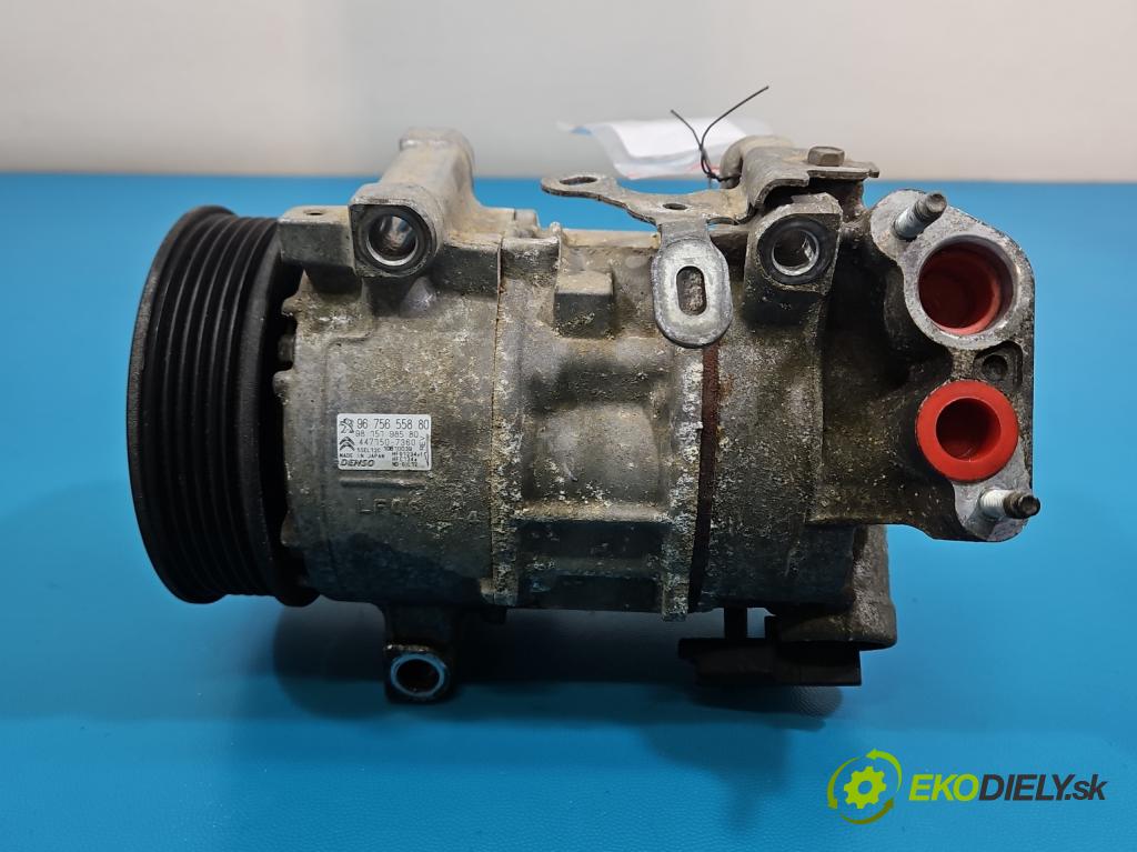 Peugeot 508 II 2018- 1.6 224 hp automatic 165 kW 1598 cm3 5- Kompresor: klíma 9675655880 (Kompresor klimatizace)