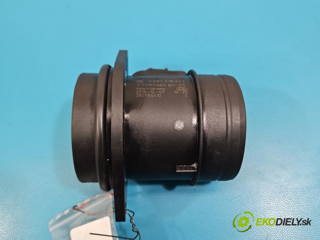 Peugeot 508 II 2018- 1.6 224hp automatic 165 kW 1598 cm3 5- průtokoměr: 0280218241 (Váha vzduchu)