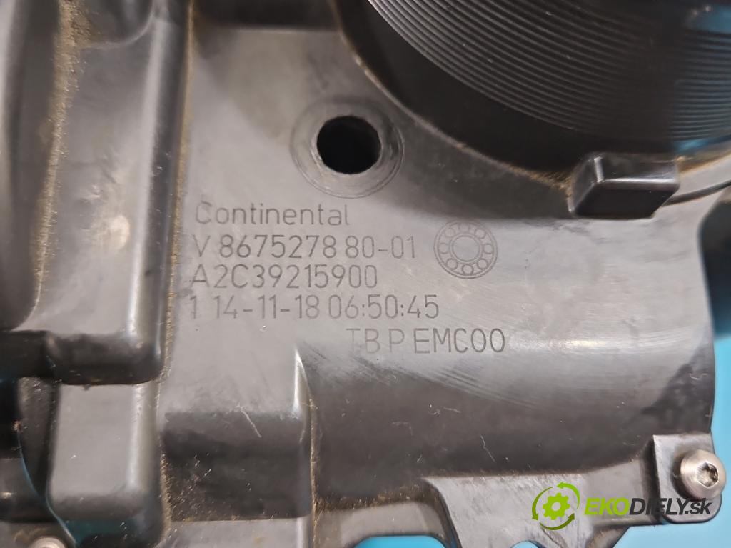 Peugeot 508 II 2018- 1.6 224hp automatic 165 kW 1598 cm3 5- klapka 8675278 (Škrtiaca klapka)