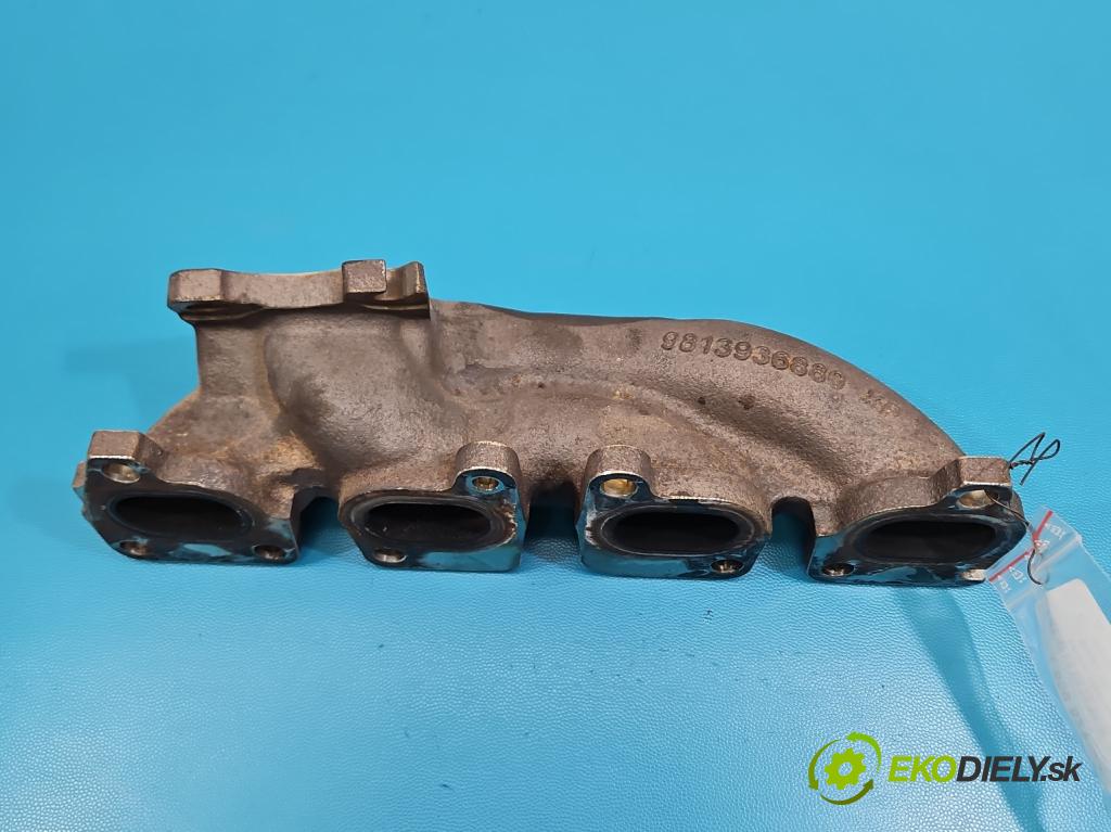 Peugeot 508 II 2018- 1.6 224 hp automatic 165 kW 1598 cm3 5- potrubí výfuk 9813936880 (Výfukové potrubí)