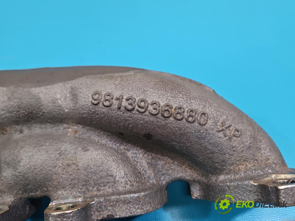 Peugeot 508 II 2018- 1.6 224 hp automatic 165 kW 1598 cm3 5- potrubí výfuk 9813936880 (Výfukové potrubí)