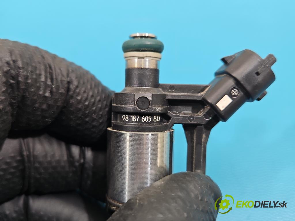 Peugeot 508 II 2018- 1.6 224 hp automatic 165 kW 1598 cm3 5- vstřikovač 9818760580 (Vstřikovač paliva)