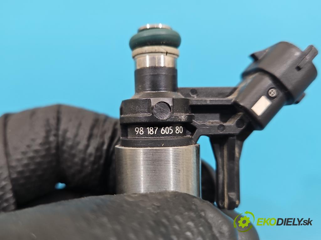 Peugeot 508 II 2018- 1.6 224 hp automatic 165 kW 1598 cm3 5- vstřikovač 9818760580 (Vstřikovač paliva)