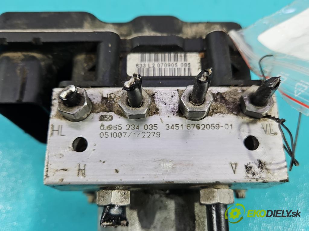 Bmw X3 E83 2003-2010 2.0d 150 HP manual 110 kW 1995 cm3 5- čerpadlo abs 0265950318 (Pumpa ABS)