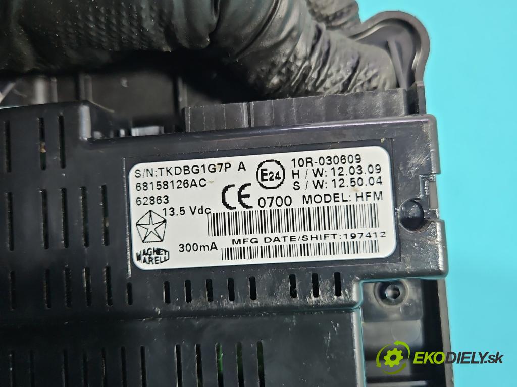 Fiat Freemont 2.0 jtd 170 HP manual 125 kW 1956 cm3 5- riadiaca jednotka ostatné 68158126AC