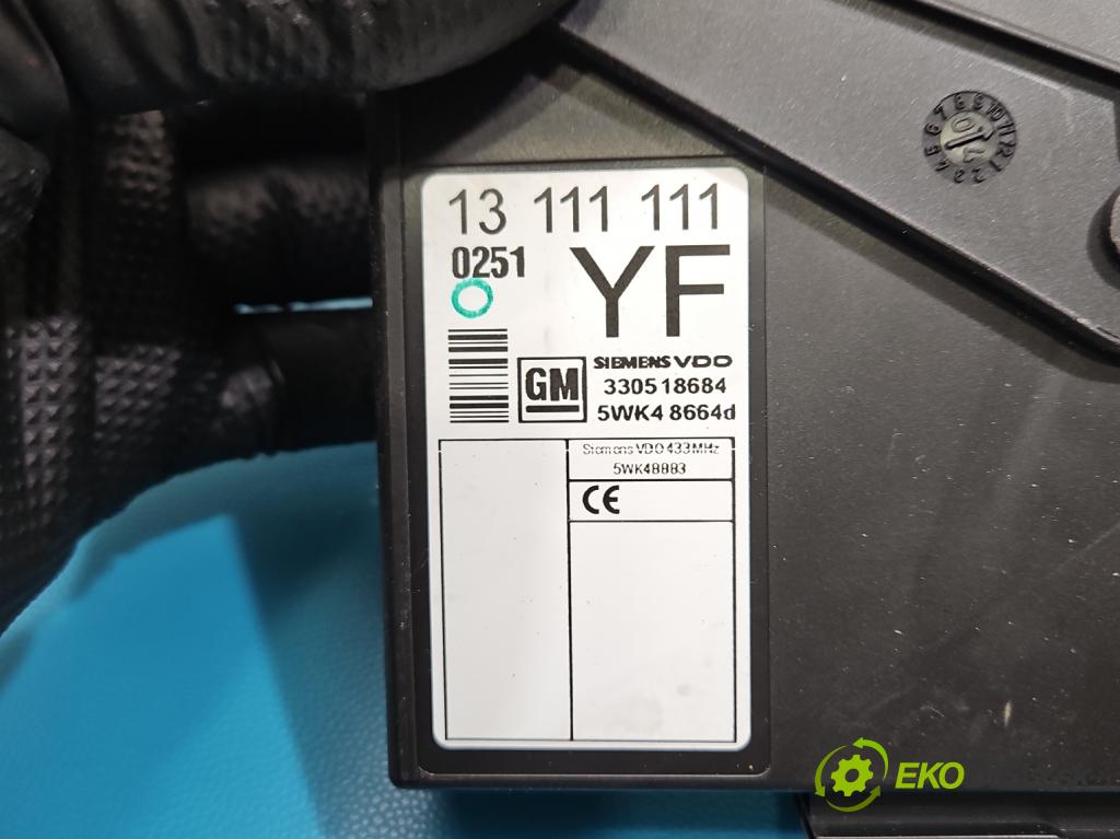 Opel Meriva A 2002-2010 1.4 16V 90 HP manual 66 kW 1364 cm3 5- riadiaca jednotka motora 55353613