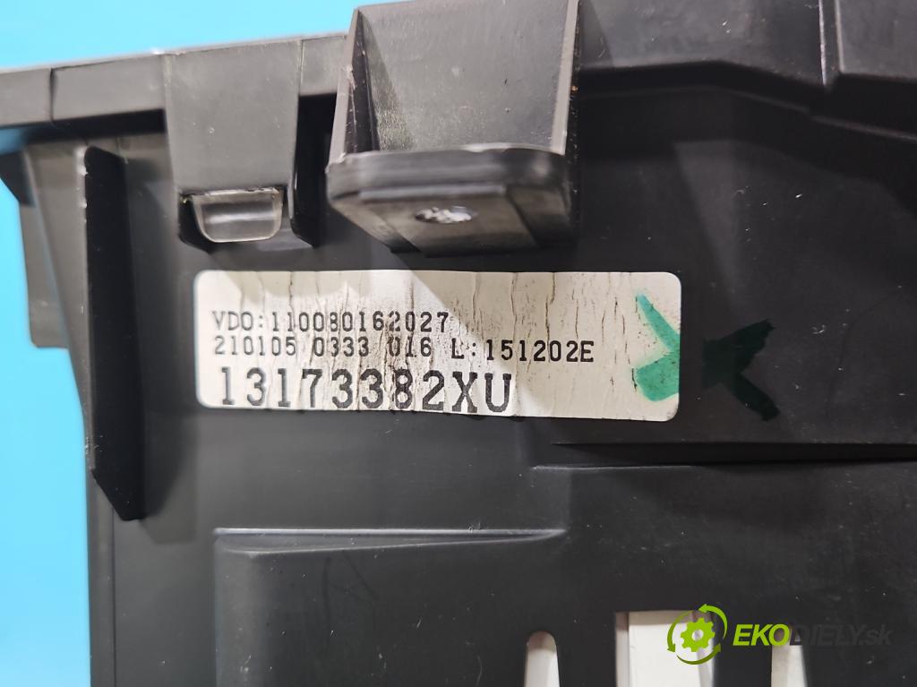 Opel Meriva A 2002-2010 1.4 16V 90 HP manual 66 kW 1364 cm3 5- riadiaca jednotka motora 55353613