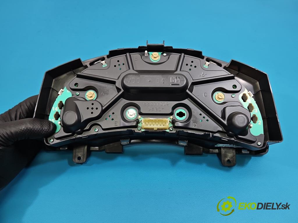 Opel Meriva A 2002-2010 1.4 16V 90 HP manual 66 kW 1364 cm3 5- riadiaca jednotka motora 55353613