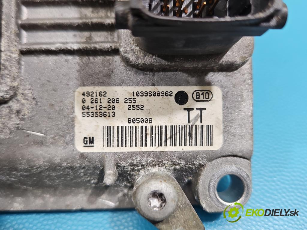 Opel Meriva A 2002-2010 1.4 16V 90 HP manual 66 kW 1364 cm3 5- riadiaca jednotka motora 55353613