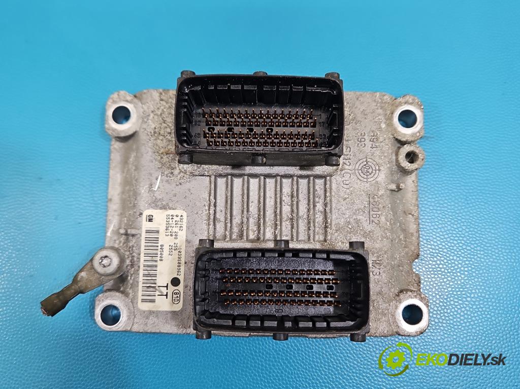 Opel Meriva A 2002-2010 1.4 16V 90 HP manual 66 kW 1364 cm3 5- riadiaca jednotka motora 55353613