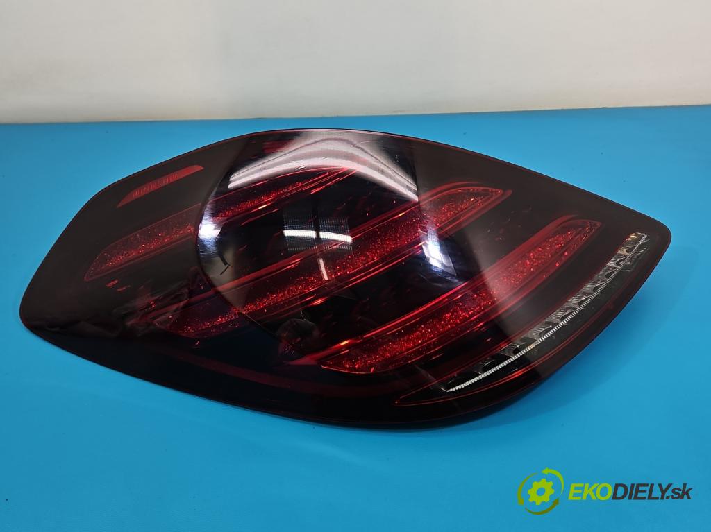 Mercedes S W222 2013-2020 3.0 cdi 656929 340KM: automatic 250 kW 2925 cm3 4- svetlo / reflektor zadné ľavé A2229066904 (Kľučka dverí ostatné)