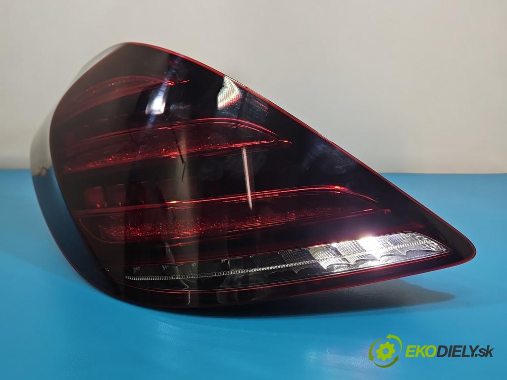 Mercedes S W222 2013-2020 3.0 cdi 656929 340KM: automatic 250 kW 2925 cm3 4- svetlo / reflektor zadné ľavé A2229066904 (Kľučka dverí ostatné)