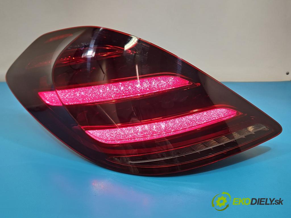 Mercedes S W222 2013-2020 3.0 cdi 656929 340KM: automatic 250 kW 2925 cm3 4- svetlo / reflektor zadné ľavé A2229066904 (Kľučka dverí ostatné)