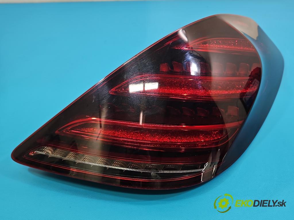 Mercedes S W222 2013-2020 3.0 cdi 656929 340KM: automatic 250 kW 2925 cm3 4- svetlo / reflektor zadné pravé A2229067004 (Kľučka dverí ostatné)