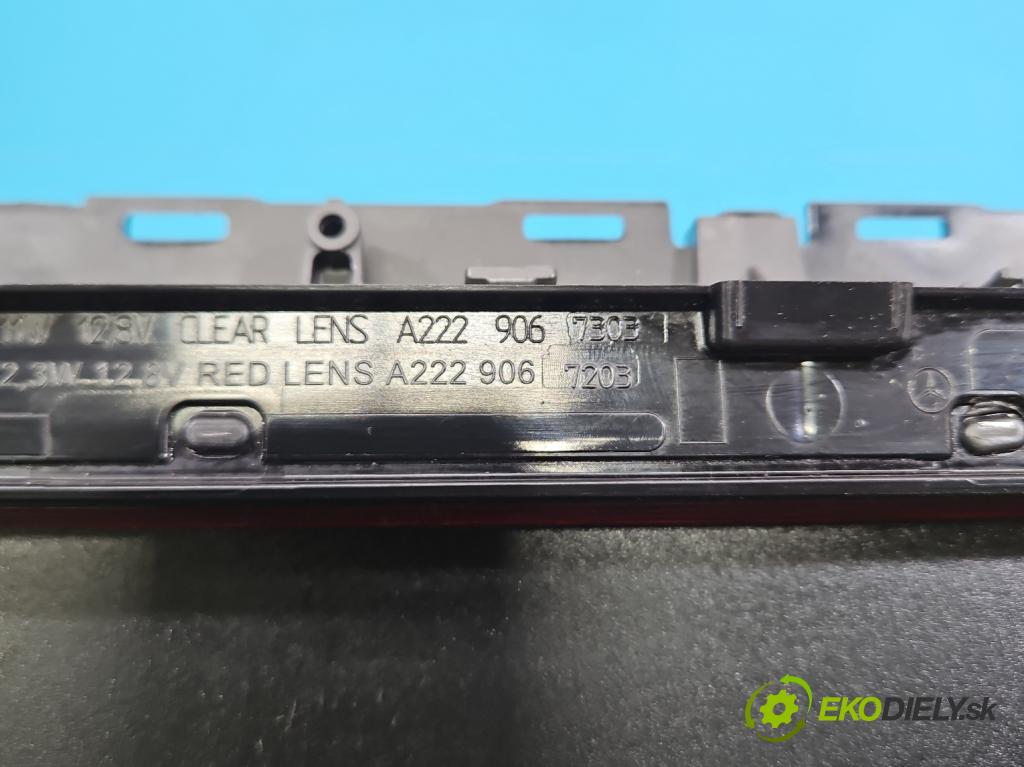 Mercedes S W222 2013-2020 3.0 cdi 656929 340KM automatic 250 kW 2925 cm3 4- světlo: A2229067303