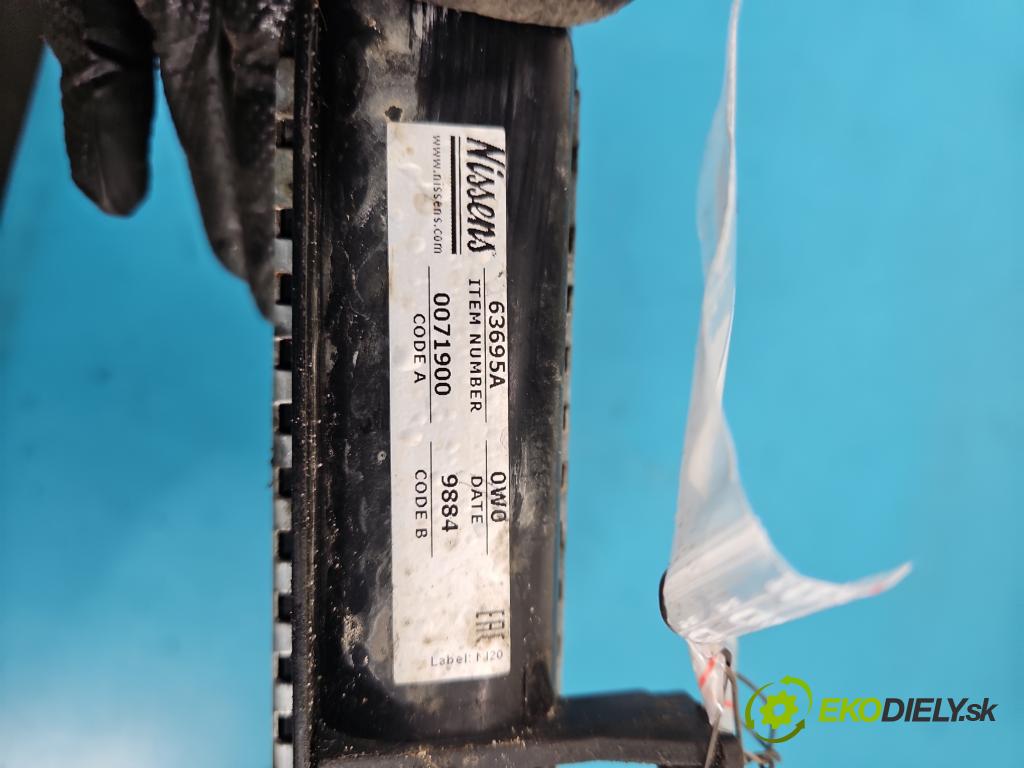 Citroen C8 2002-2014 2.2 16V 158 HP manual 116 kW 2230 cm3 5- chladič voda:  (Chladič vody)