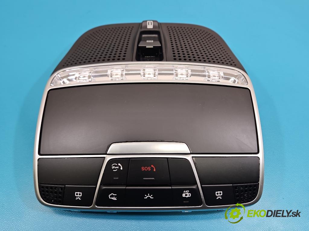 Mercedes S W222 2013-2020 3.0 cdi (656929) 340KM: automatic 250 kW 2925 cm3 4- svetlo / reflektor interiéra 0009008317