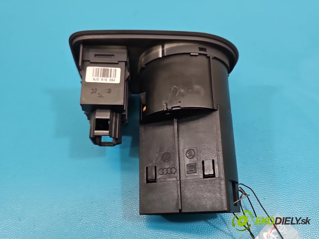 Seat Ibiza IV 6J 2008-2017 1.2 12V 69KM manual 51 kW 1198 cm3 5- prepínač světla: na doska: 6J1941531H