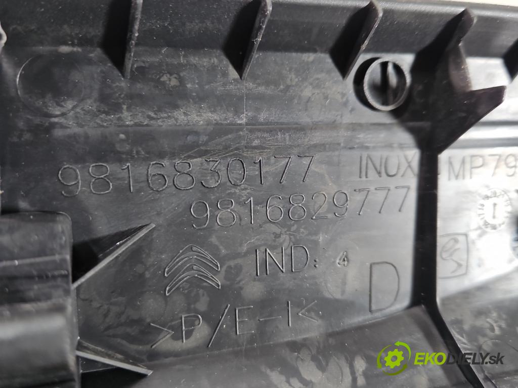 Citroen C5 Aircross 17-25 1.2 T 131 HP manual 96 kW 1199 cm3 5- kryt plast 9816830177