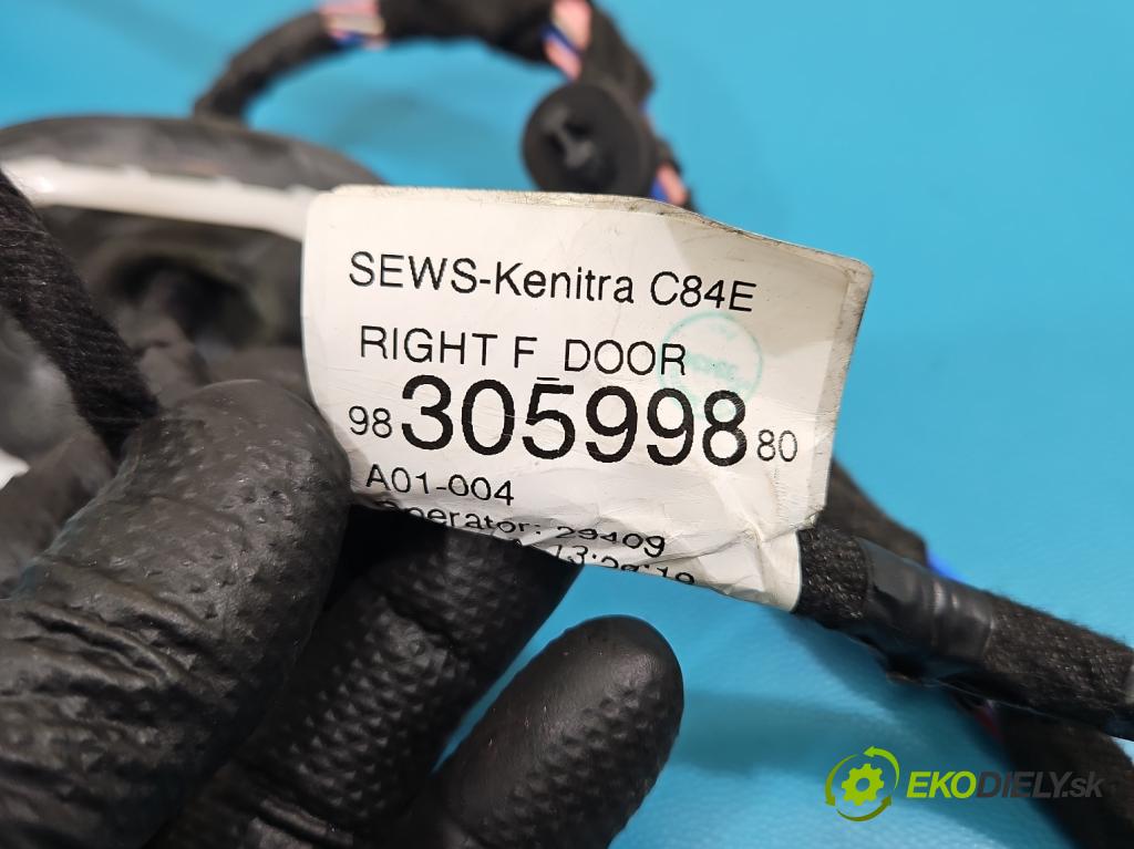 Citroen C5 Aircross 17-25 1.2 T 131 hp manual 96 kW 1199 cm3 5- Balíček: dveře přední pravých 9830599880