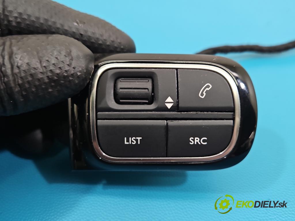 Citroen C5 Aircross 17-25 1.2 T 131 HP manual 96 kW 1199 cm3 5- prepínač multifunkční: řízení: 9812314777 (Prepínacie páčky pod volantom)