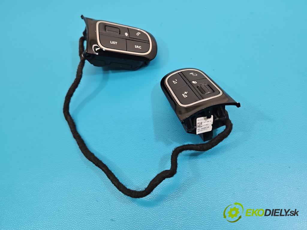 Citroen C5 Aircross 17-25 1.2 T 131 HP manual 96 kW 1199 cm3 5- prepínač multifunkční: řízení: 9812314777 (Prepínacie páčky pod volantom)