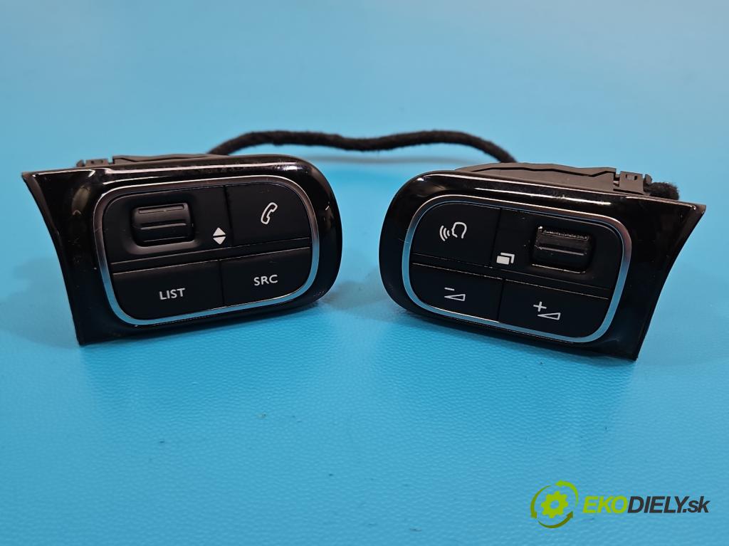 Citroen C5 Aircross 17-25 1.2 T 131 HP manual 96 kW 1199 cm3 5- prepínač multifunkční: řízení: 9812314777 (Prepínacie páčky pod volantom)