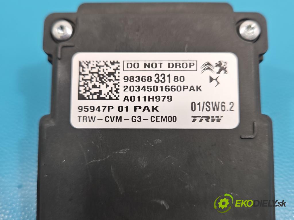 Citroen C5 Aircross 17-25 1.2 T 131 HP manual 96 kW 1199 cm3 5- Kamera predné 9836833180