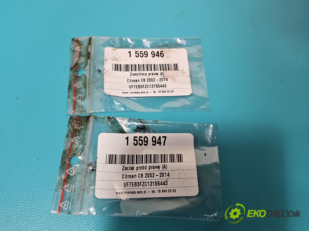 Citroen C8 2002-2014 2.2 16V 158 HP manual 116 kW 2230 cm3 5- náboj pravé  (Náboj kolesa)