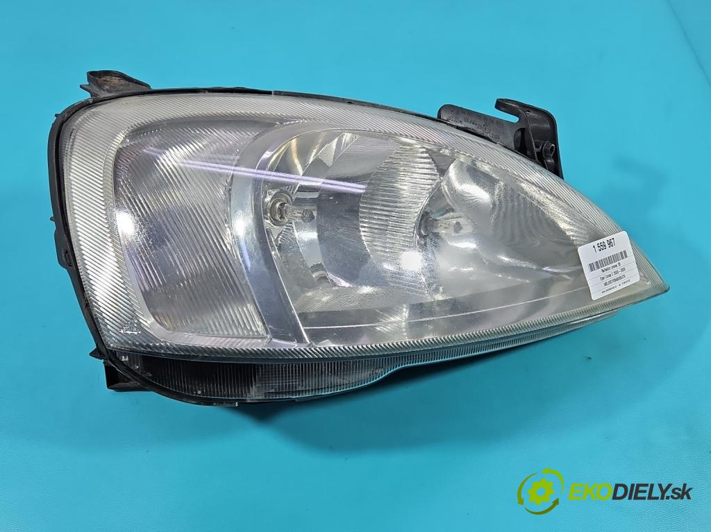 Opel Corsa C 2000-2006 1.3 cdti 69KM manual 51 kW 1248 cm3 3- Reflektor: pravý  (Svetlo predné pravé)
