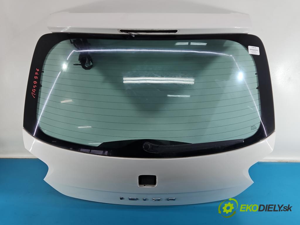 Seat Ibiza IV 6J 2008-2017 1.2 12V 69KM manual 51 kW 1198 cm3 5- zadna kufor  (Kapota zadná (kufor))